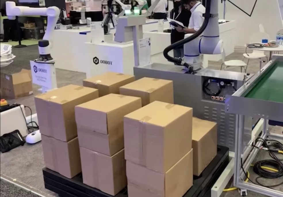 Fanuc Robot Arm Diy 10kg System Stacking Robotic Cooperative For Food Workshop