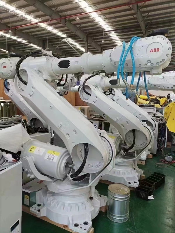 ABB IRB 6700 Industrial Robotic Programming Process Dispensing Of Battery Pack Line 3m