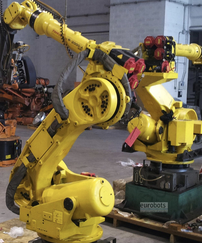 بازوی ربات صنعتی Fanuc 165F Grad با دهانه بازوی بسیار بلند 2655 میلی متری 165 کیلوگرم