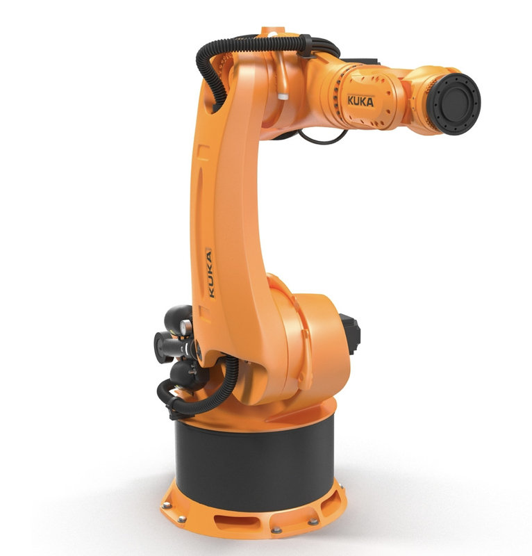 ربات صنعتی بازوی 6 محور KUKA FORTEC Kr360 می تواند در ربات Grad کارخانه روی هم قرار گیرد