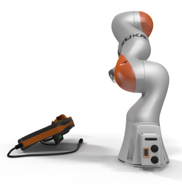 هزینه بازوی ربات کوچک Kuka LBR Iiwa در هندلینگ اجزای قرقره 7 بازوی رباتیک Dof