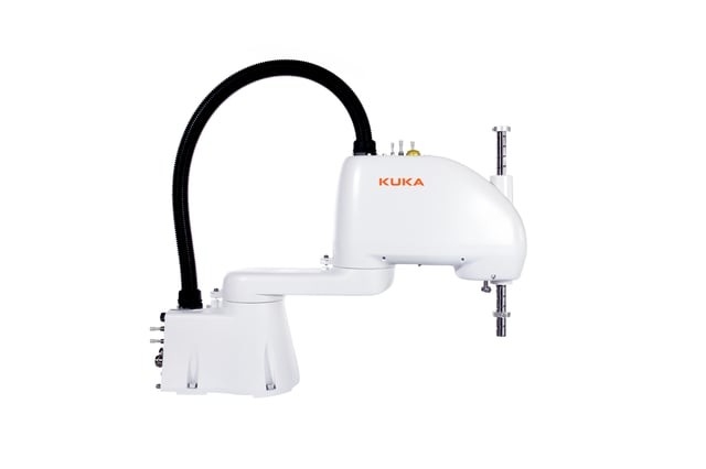 بازوی رباتیک 4 Dof بازوی رباتیک Kuka برای تحقیق در مورد رسیدگی به قطعات کوچک کار فشرده KR SCARA
