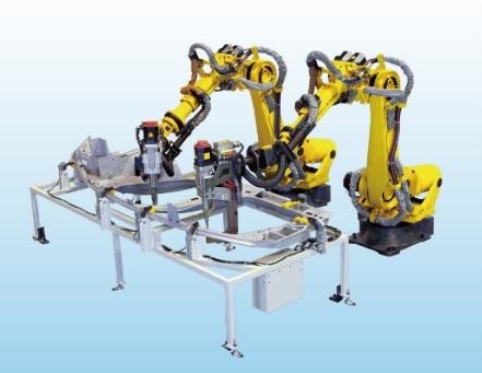 برنامه نویسی بازوی رباتیک Fanuc Long For Installation Elevted Stacking Spot Welding