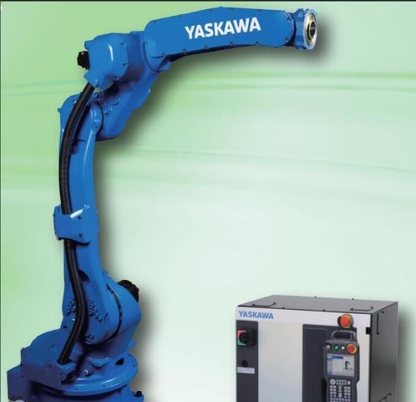 بارگیری ربات بازویی Yaskawa Yaskawa MOTOMAN-AR1440 Laser Processing Workshop 12kg