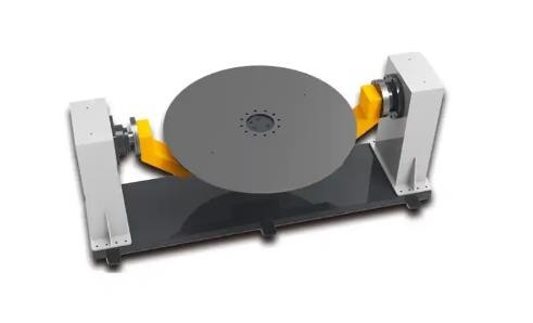 میز چرخان ربات پوزیشنر جوش دو محوری 1200x1200 380 ولت 50-60 هرتز بار محوری 100-1000 کیلوگرم