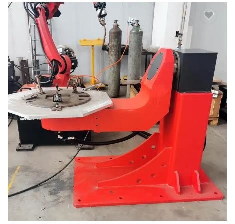 FANUC Dual Axis Robot Positioner L Type Arc Welding Robotic Positioner 300KG 450mm
