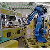 6 Aixs Yaskawa Robot Arm GP180-120 با حصار امنیتی سفارشی CNGBS به عنوان ربات پالتیزه کننده