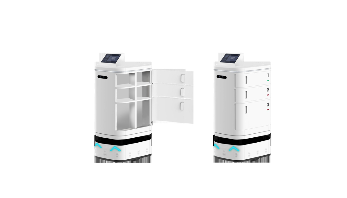 روبات موبایل مستقل با دقت بالا با بار 50 کیلوگرم و محدوده تشخیص 0.2M - 10M