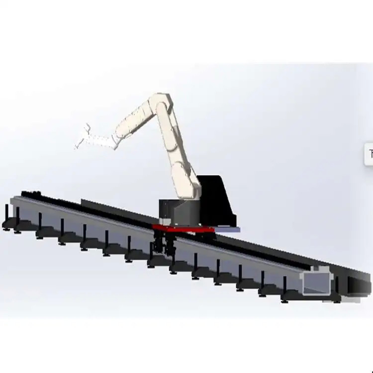 ریل راهنمای خطی چین GBS-01-W500 بار مفید 500 کیلوگرم برای حرکت ربات های صنعتی به عنوان ریل راهنما