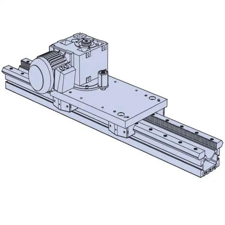 ریل راهنمای خطی چین GBS-01-W500 بار مفید 500 کیلوگرم برای حرکت ربات های صنعتی به عنوان ریل راهنما