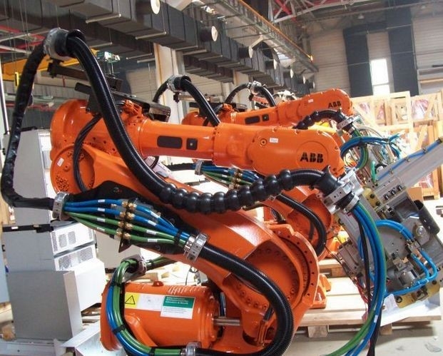 پشتیبانی فنی بسته لباس ربات مقاوم به فشار برای هیوندا / ABB / FANUC / KUKA