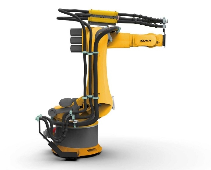 هیوندا / ABB / FANUC / KUKA بسته لباس ربات با 1- 6 محور موقعیت بسته خط